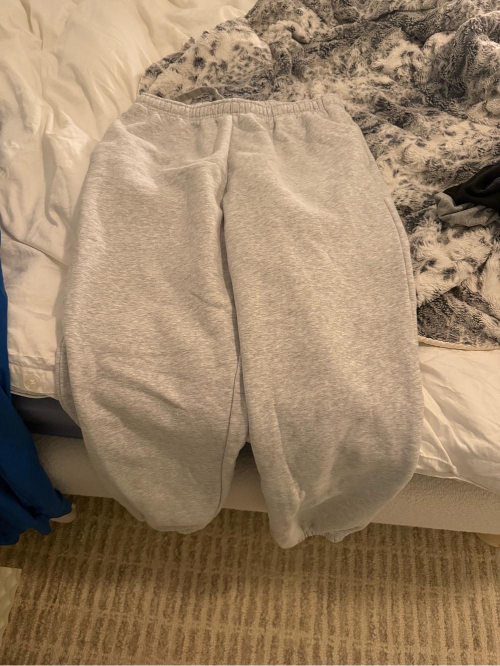 Vuori Light Gray Jogger Sweatpants